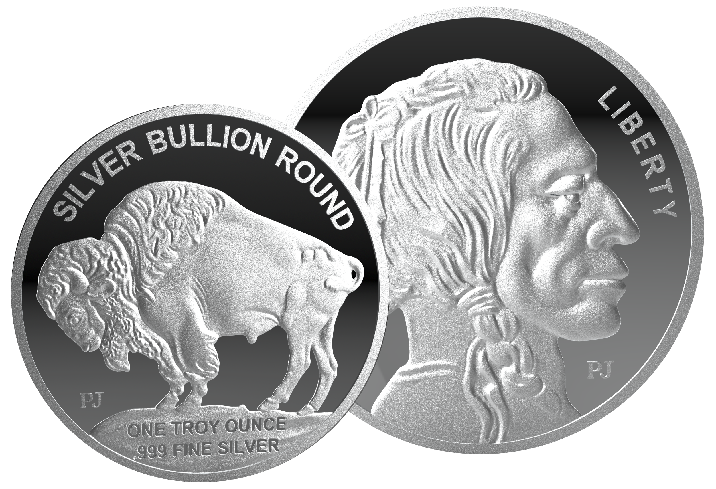 Đồng bạc Buffalo Proof 1 OZ Phú Quý (Bản bóng) (8.3 Chỉ)