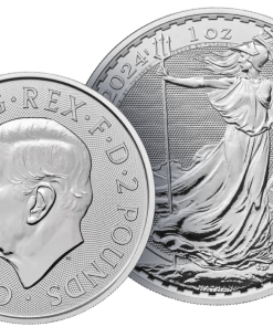 Đồng Bạc Britannia Charles III 1 OZ 2024 (8.3 Chỉ)