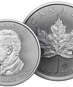 Đồng Bạc Maple Leaf  1 OZ 2024 (8.3 Chỉ)