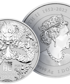 Đồng Bạc Dragon III  1 OZ 2024 (8.3 Chỉ)