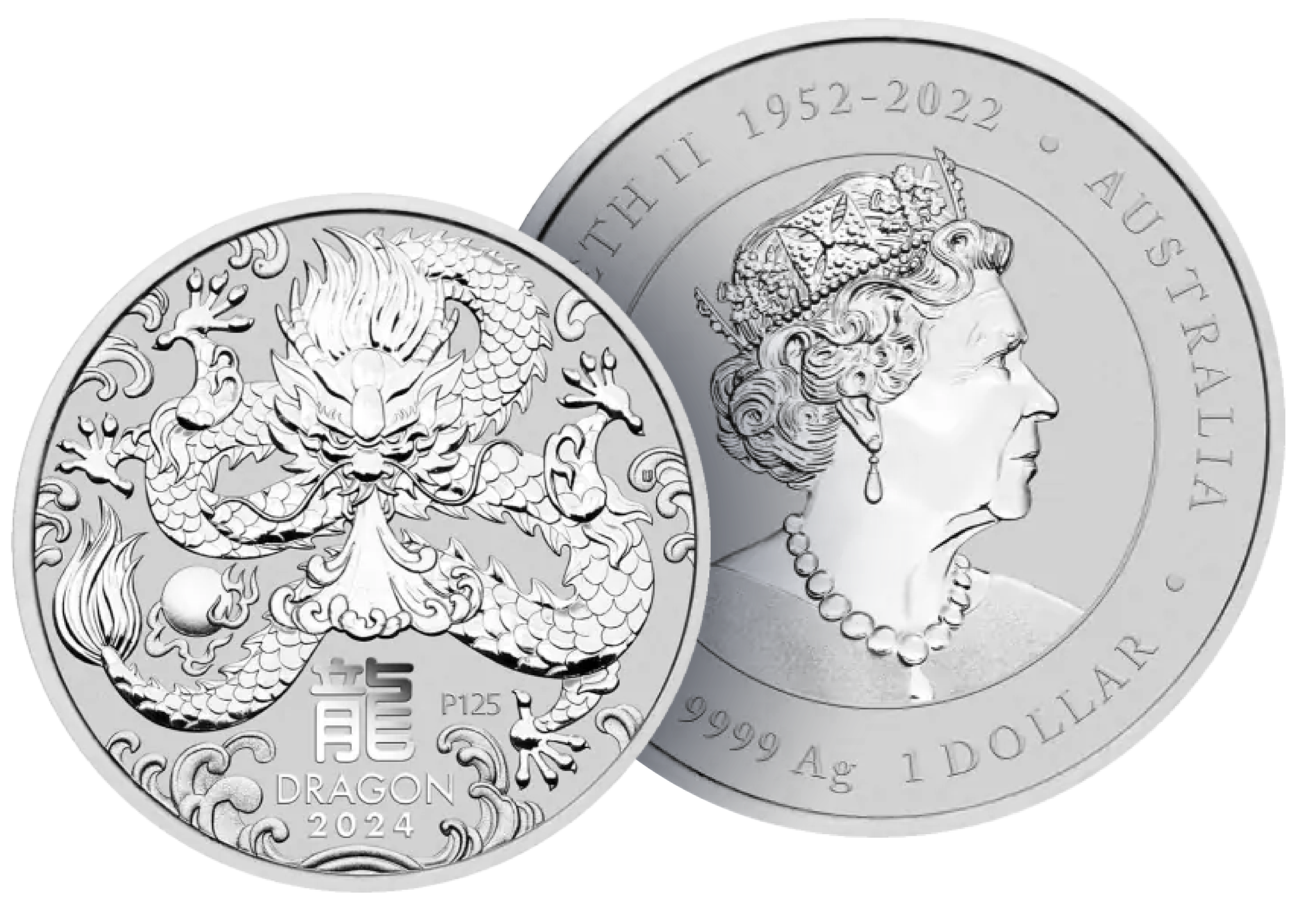 Đồng Bạc Dragon III 1 OZ 2024 (8.3 Chỉ)