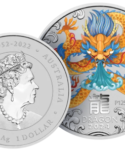 Đồng Bạc Dragon Colour III 2024 1 OZ (8.3 Chỉ)