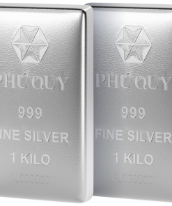 Bạc thỏi Phú Quý 999 1KG (266.666 Chỉ)